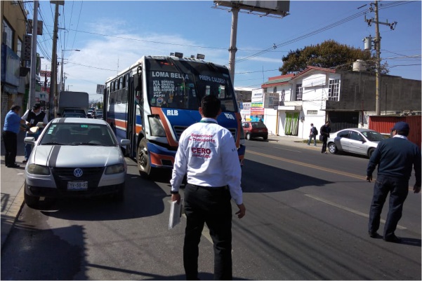Inician acciones para sancionar irregularidades en el transporte