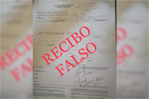 Alerta Ayuntamiento de Atlixco por falso cobrador del predial