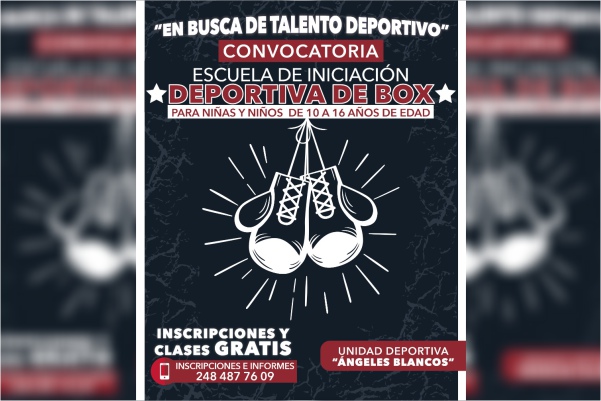 Abre en Texmelucan escuela de iniciación deportiva de boxeo