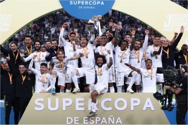 Real Madrid se corona campeón de la Supercopa