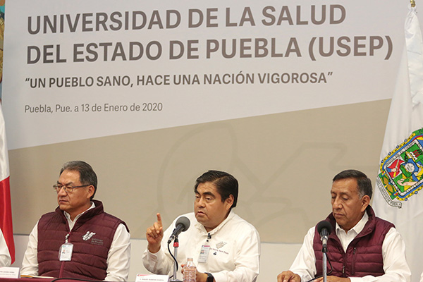 Presenta Barbosa Universidad de la Salud; arrancará en agosto