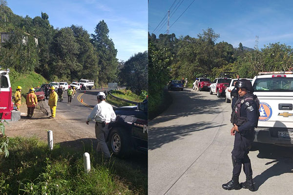 Fuga de gas en ducto de Pemex provoca evacuación de escuelas y viviendas