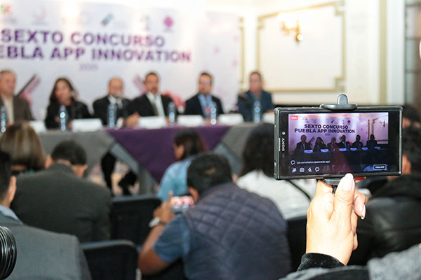 Presentan 6to Concurso Puebla App Innovation