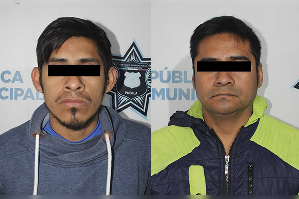 Detenidos dos sujetos por robo a casa habitación