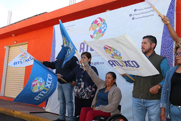 Gobierno de Atlixco adecua vialidad en zona norte de la ciudad