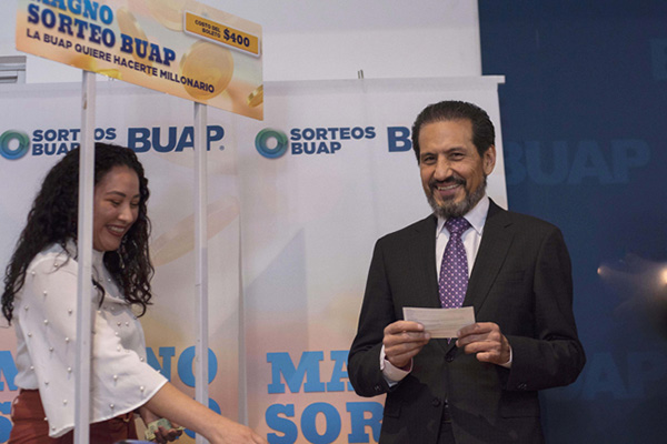 Anuncia Alfonso Esparza edición 20 del Magno Sorteo BUAP