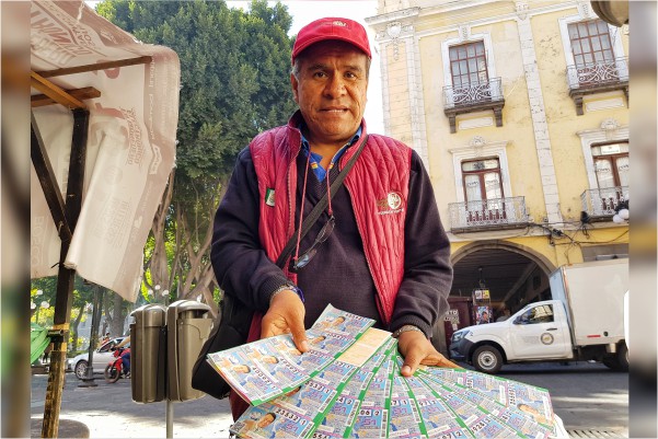 Convencer a la gente de su suerte, misión de billeteros