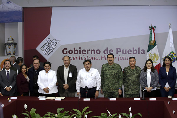 Signan convenio de seguridad para la zona metropolitana