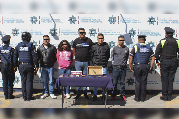 Desarticulan banda dedicada al robo a transporte público