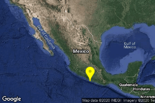 Reportan sismo de 5.2 con epicentro en Guerrero