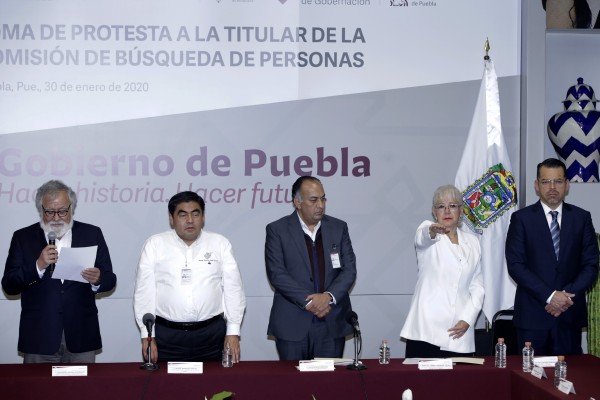 Rinde protesta nueva titular de Comisión de Búsqueda de Personas
