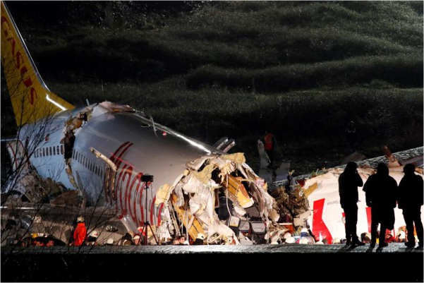 Aumenta saldo de accidente de avión en Estambul