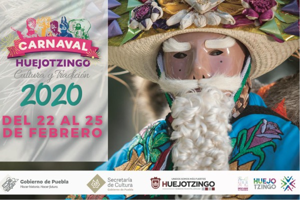Presentan Cultura y Ayuntamiento de Huejotzingo la edición 152 del Carnaval
