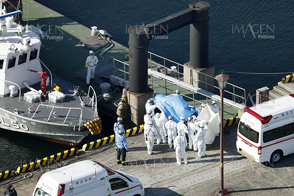 Primer caso latinoamericano de coronavirus, a bordo de crucero en Japón