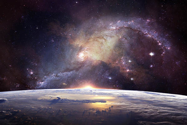 Estudio identifica galaxia monstruosa en universo temprano