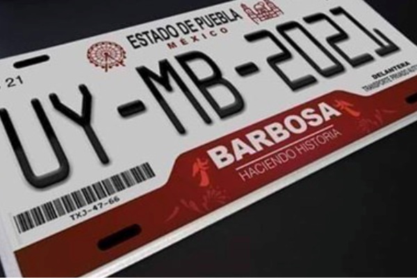 Falsa la imagen de nuevas placas en redes sociales: gobierno