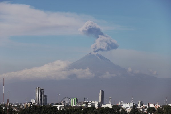 Reportan 234 exhalaciones y nueve explosiones en el Popo