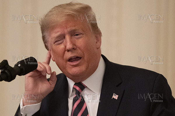 Coronavirus está "bastante controlado" en EU, dice Trump