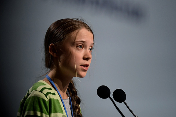 Greta Thunberg lanza poderoso discurso en Reino Unido