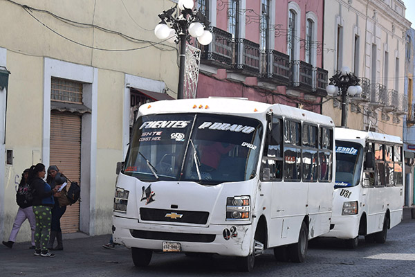La curiosa “solidaridad” de los transportistas poblanos