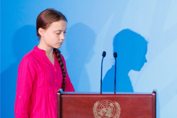 Palabras vacías no acabarán con emergencia climática: Greta Thunberg