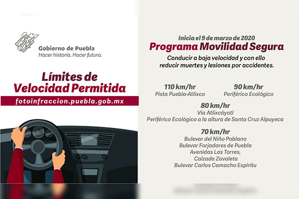 El lunes inician multas por exceso de velocidad. Entérate en qué vialidades