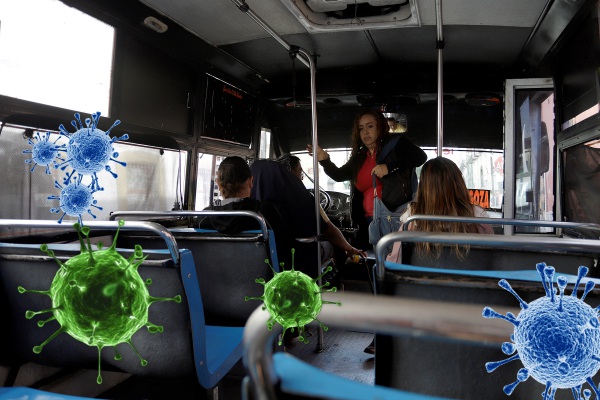Transporte público, campo fértil para COVID-19