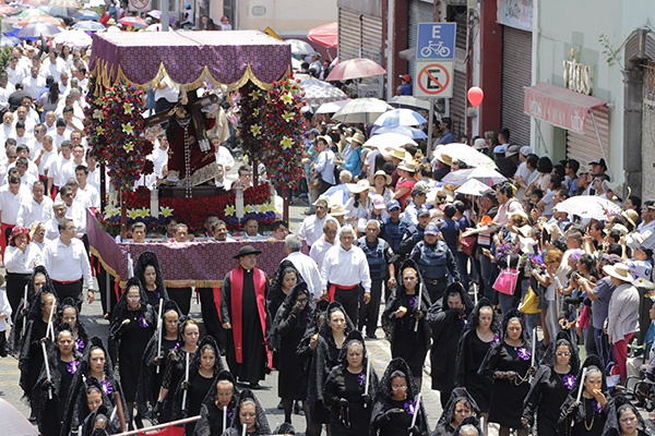 Cancelan Procesión de Viernes Santo en Puebla por coronavirus