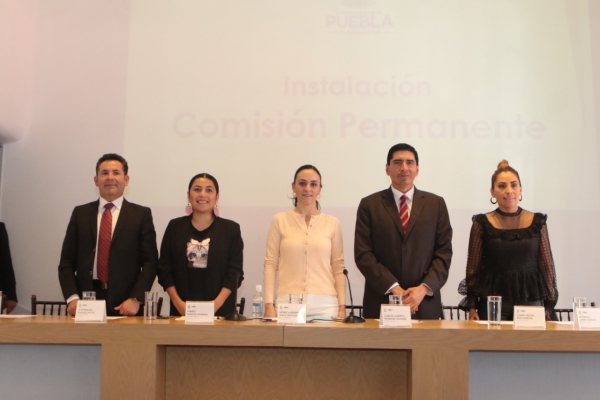 Queda instalada Comisión Permanente del Congreso del Estado