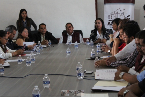 Se lleva a cabo reunión interinstitucional en Amozoc, de cara al COVID-19