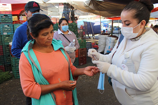 Amozoc lleva a cabo acciones preventivas por COVID-19