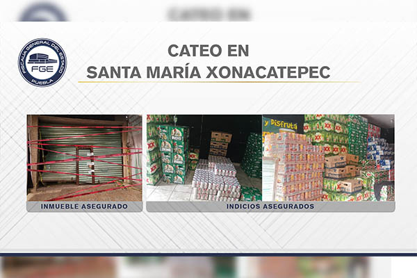 Recupera FGE más de 1000 cajas de cerveza