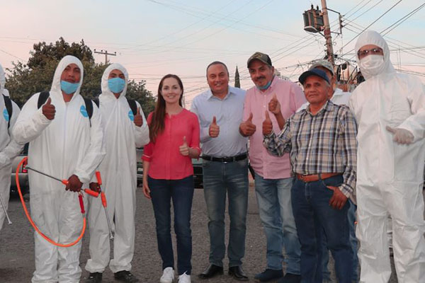 Gobierno de Atlixco continúa con limpieza y sanitización contra COVID-19