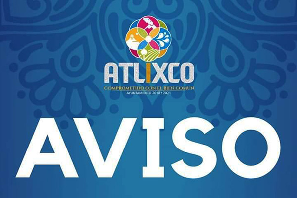 Anuncia gobierno atlixquense medidas sanitarias para segunda etapa de contingencia