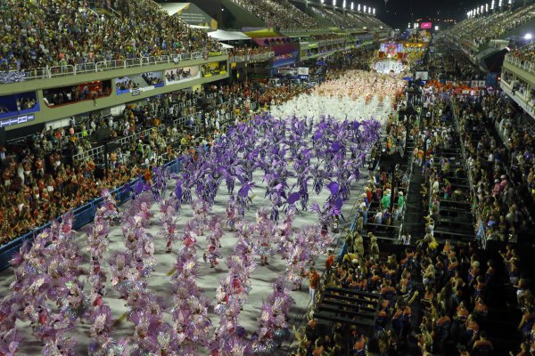 El Sambódromo de Río de Janeiro se transforma para proteger a indigentes del COVID-19