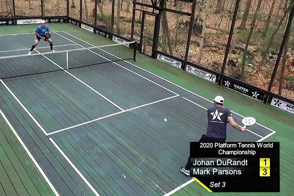 Tenis de plataforma, el único espectáculo deportivo en TV durante la cuarentena