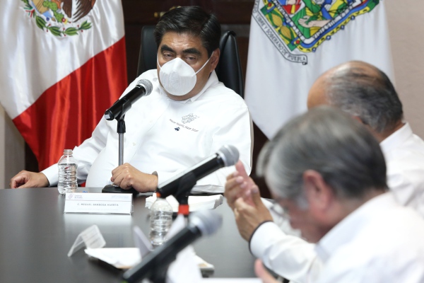 Miguel Barbosa pide a gobernadores no construir escenarios de oportunidad política