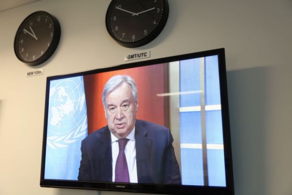 Guterres: no es la hora de congelar la financiación a la OMS