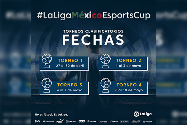 Hoy inicia el torneo #LaLigaMexicoEsportsCup para aficionados de FIFA20