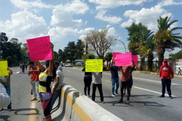 Protestan familiares por la ejecución de un individuo en Texmelucan