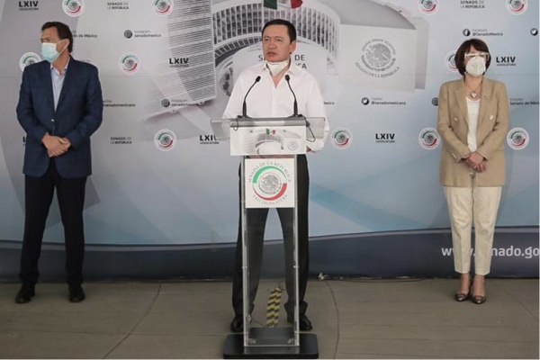 Miguel Ángel Osorio Chong da positivo a COVID-19