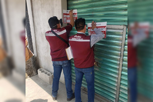 Por contingencia, clausuran establecimientos por venta de alcohol y desalojan baile sonidero