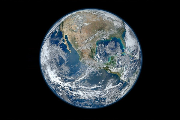Así luce México desde el espacio en una fotografía de la NASA