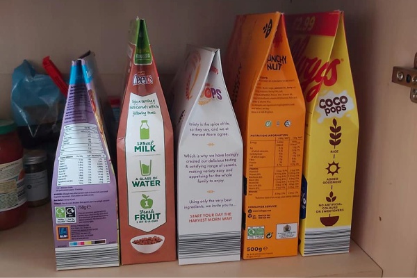 Y tú ¿cierras correctamente las cajas de cereal? Checa cómo se hace