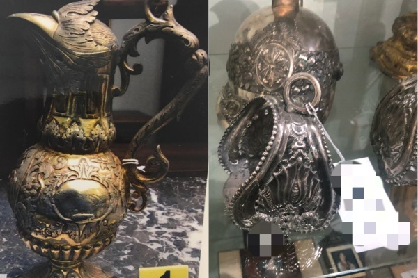 Recupera FGR piezas históricas robadas en Puebla y Zacatecas