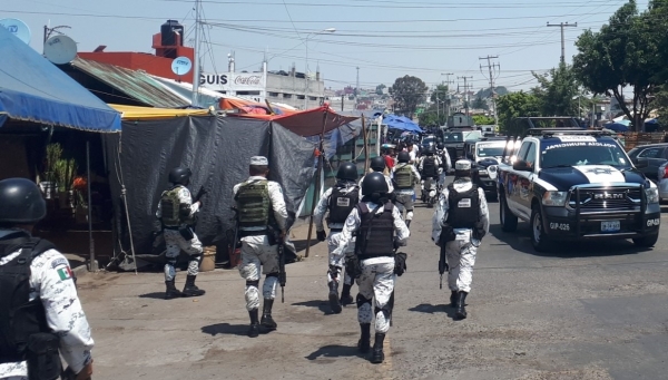 Ejecuta GRUCOPA operativo en Mercado Morelos contra la venta de alcohol