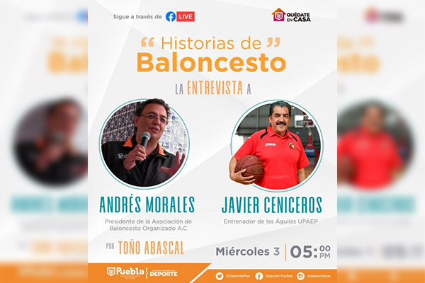 Historias de baloncesto con Javier Ceniceros y Andrés Morales