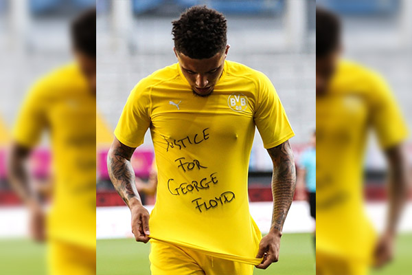 El futbol se unió a las protestas por la muerte de George Floyd