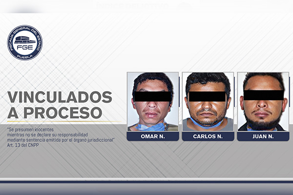 Prisión para tres sujetos sorprendidos con múltiples dosis de droga