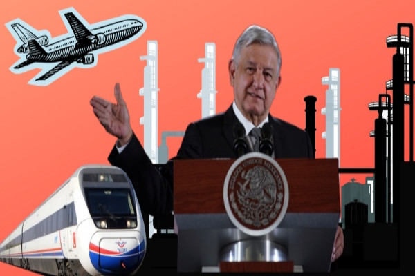 Las obras faraónicas de la 4T no van a sacarnos del hoyo